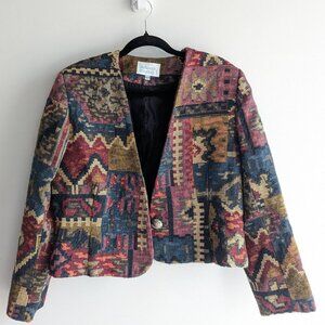 Deborah Murray Tapestry Western Style Jacket